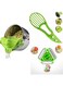 Ozone 2-in-1 Avocado Slicer Cutter &amp; Silicone Snap &acirc;&euro;&tilde;N&acirc;&euro;&trade; Strain Strainer   3-in-1 Peeler Set   Premium Kitchen Accessories Combo for Effortless Food Prep