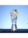 Bohemia Samba 350ml Tall Goblet Glasses &acirc;&euro;&ldquo; Set of 6 Elegant Crystal Wine Glasses