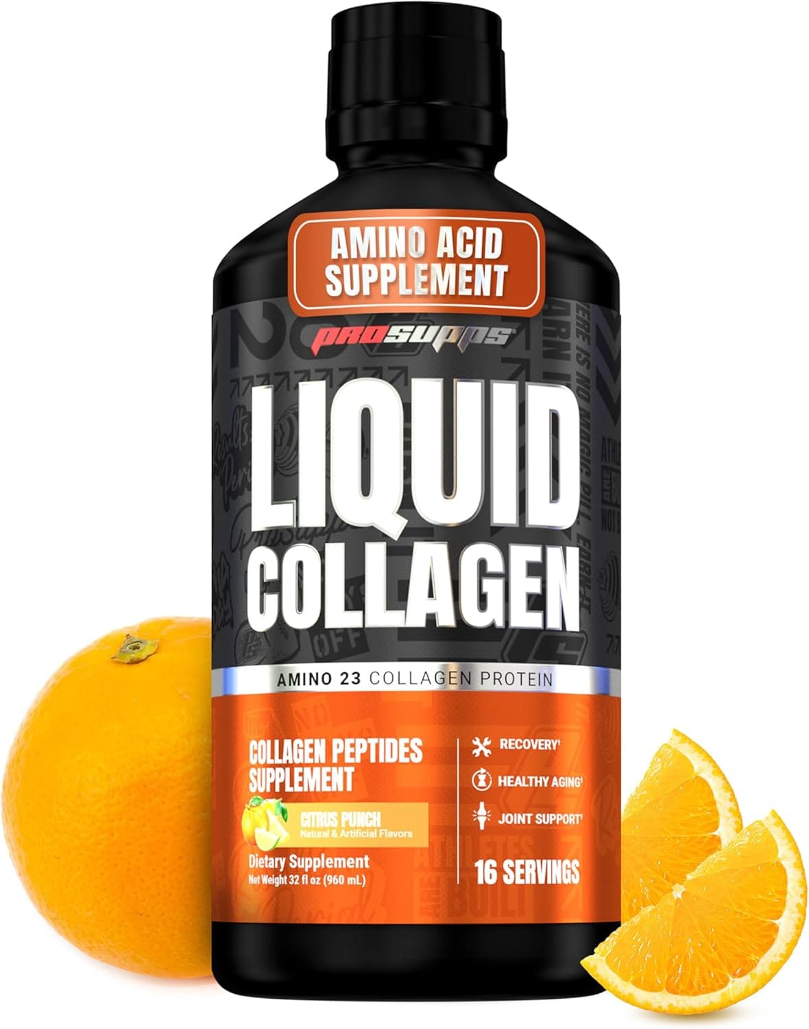 Buy PS ProSupps Amino23 Liquid Collagen Shots, Citrus Punch - Collagen ...