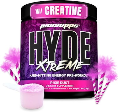PS ProSupps Mr. Hyde Xtreme (Former Nitrox) Pre-Workout Powder Energy Drink - Intense Sustained Energy, Pumps &amp; Focus With Beta Alanine, Creatine &amp; Nitrosigine, (30 Servings, Pixie Dust)