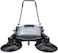 Veger Hand Push Floor Manual Sweeper Cleaning Machine Sweeping Width 980mm, 55L Dust Container (M-2B)