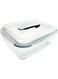 Taliona Rectangle Glass Bakeware Box With Lid 4.5L, Clear, TL2213611, Taliona Bakeware