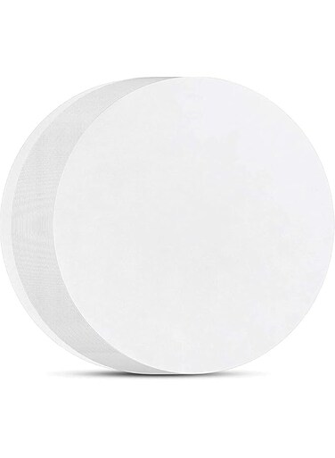 DELFINO Round Parchment Paper, 10 Inch Set of 200, 4.5/5.5/6/7/8/9/12 inch Parchment Rounds Available, Baking Parchment Circles for Springform Pan, Cake Pan, Tortilla Press and More