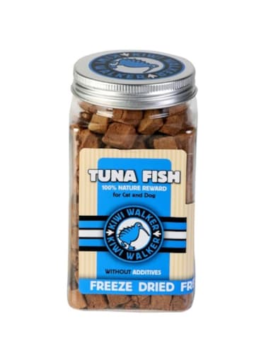 KIWI WALKER Freeze Dried Grain Free Snack Duck Cubes Cat and Dog Treats - 80G