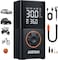 AstroAI L7 Air Compressor Tire Inflator Portable Cordless Bike Pump with Digital Dual Values Display, 150 PSI Car Tires Pump with LED Lights Air Pump for Cars, Motorcycles, Bikes, Balls