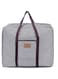 SOWUGI 50L Large Moving Storage Bag With Zips - Bags for Moving House -Bedding Underbed Storage Bag - Big Storage Bag for Duvet, Laundry, Clothes, Quilt - Waterproof Reusable Storage Bag (Brown)