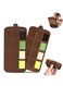 2PCS Silicone Chocolate Bar Mold, Candy Bar Mold, No-Stick Baking, Thick Silicone Chocolate Molds