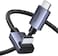 UGREEN 8K HDMI Cable Right Angle, 48Gbps Ultra High Speed Braided Cord, Supports 8K@60Hz 4K@240Hz HDR eARC, Ideal for PS5 Xbox TV Monitor 2M