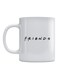 Friends Printed Mug White/Black 350ml