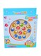 YALLABUYIT Fishing Game 15 Fishes Multicolor Puzzle Children's Family Kitten Fishing Set Educational Toys Fishing Game Toy Set