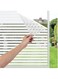 Window Film Stripes Window Privacy Film Self-Adhesive Frosted Glass Film Static Film without Adhesive Office and Home Decorative Film for Office Anti-UV 45X200cm