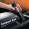 Zevra Portable Car Vacuum Cleaner 20000Pa &ndash; Rechargeable Cordless Handheld Vacuum &amp; Air Duster, 6-in-1 High Suction Cleaner with 5 Nozzles for Car, Home &amp; Office
