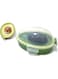 halteoly Avocado Keeper Avocado Saver Holder Food Crisper Storage Box Fruit Keeper Avocado Keeper Storage container-Keep Your Avocados Fresh for Days