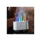 3D flame-effect aroma diffuser &amp; cool mist humidifier&mdash;LED fire lamp creates a cozy, soothing vibe.