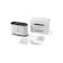 3D flame-effect aroma diffuser &amp; cool mist humidifier&mdash;LED fire lamp creates a cozy, soothing vibe.