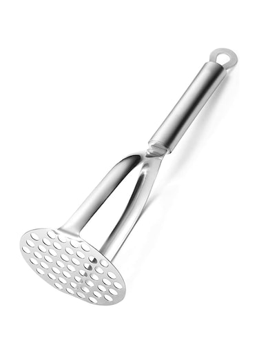 KASTWAVE Potato Masher Stainless Steel Household Heavy Duty Potato Masher Vegetable Masher,Cooking And Kitchen Gadget for Kitchen, Restaurant