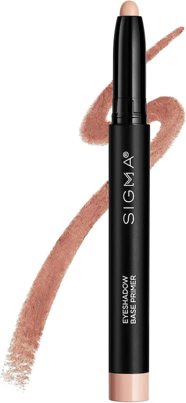 Sigma Beauty Matte Eyeshadow Base Primer In Persuade, Long Wear, Crease Resistant, Smudge Proof &amp; Blendable Vegan Cream Crayon Stick With Built-In Sharpener