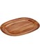 Servewell Teak Wood Oval Serving Platter - Brown