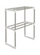 Adjustable Microwave Kitchen Rack Silver