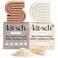 Kitsch Rice Bar Shampoo And Conditioner Bar For Hair Growth Rice Shampoo Bar &amp; Conditioner Bar For Strengthening, Cleansing &amp; Moisturising Vegan Rice Water Shampoo Bar &amp; Conditioner Soap, 2Pc Set