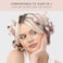 Kitsch Heatless Hair Curler - Satin Covered Heatless Hair Curlers for Long Hair   Flexi Rods for Heatless Curls for All Hair Types   Hair Curlers To Sleep in   No Heat Curlers for Short Hair