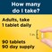 Nature Made Men's Vitamin Tablets For Daily Nutritional Support - 90 Count Multi