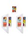 Geoveins 2PCS Kids Art Frame Front A4 Picture Frames Opening Frames Artwork Display Storage Frames For Children Drawing Crafting Children Art Projects For Children Drawing Crafting Schoolwork (white)