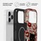 Mobcos iPhone 17 Pro Max After Dark Premium Case Compatible with Hybrid Dual-Layer Hard Shell + Silicone Protection - Scratch-Resistant Shockproof Mobile Cover