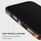 Mobcos iPhone 17 Pro Max After Dark Premium Case Compatible with Hybrid Dual-Layer Hard Shell + Silicone Protection - Scratch-Resistant Shockproof Mobile Cover