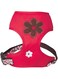 Bobby Flower Dog Harness T-Shirt, Medium, Red