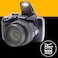 KODAK Pixpro AZ528-16 Mpixel Digital Bridge Camera, 52x Optical Zoom, Optical Stabilizer, 3-inch LCD Display, 1080p Full HD Video, Li-Ion Battery - Midnight Blue