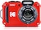 KODAK PIXPRO WPZ2 Rugged Waterproof Digital Camera 16MP 4X Optical Zoom 2.7 LCD Full HD Video, Red
