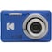 Kodak PIXPRO FZ55 Digital Camera, 2.7&quot; LCD, 16.35 MP Sensor, 5x Optical Zoom, 1080p Full HD Video, 28mm Wide Angle Lens, Face, Smile, Blink &amp; Pet Detection, Digital Image Stabilization, Blue
