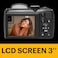 KODAK ASTRA ZOOM (Bridge) 25 x Zoom CMOS   Image Stabilization 1080p Full HD Video 3' LCD Vlogging - Black