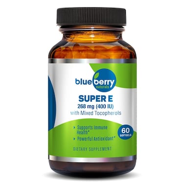 Blueberry Naturals Super E 400IU Softgels 60&#39;s B0210