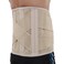Olympa Breathable Back Support with Stays Beige Small OWB-514
