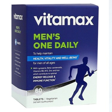Vitamax Once Daily Men's Multivitamin Supplement Tablets, Pack of 60's