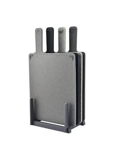 Kitchen Cutting Board Set with Detachable Stand &acirc;&euro;&ldquo; BPA-Free, Food-Safe Plastic, Ideal for Home and Restaurant Use