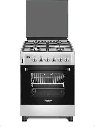 Baekerhaft Gas Cooker 60cm with Fan Oven with Wok Burner and Sabaf Burner Original Italian