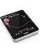 Crownline Infrared Cooker, 2000W, LED Display, Touch Control, 8 Temp Levels (80-600&deg;C), Scratch-Resistant Ceramic Plate, Portable Cooktop for Kitchen (31x39cm Glass Surface)   IC-195