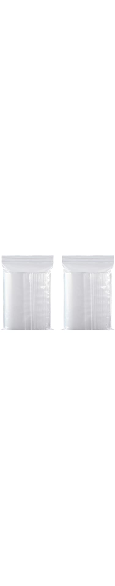 HOOTO 200 Count Clear Plastic Reclosable Zip Bags 4x5.5cm, Poly Baggies with Resealable Zip Top Lock for Small Business Storage, Packaging &amp; Shipping