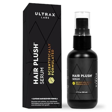 Ultrax Labs Hair Plush Lush Caffeine Hair Loss Hair Growth Thickening Treatment Formula Serum