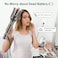 REBUNE RE-2082 Auto Hair Curler Anti-Tangle Dual Voltage Rotating Curling Wand with 5 Temperature Gears (Grey)