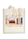 AUSVKAI Canvas Tote Bag Aesthetic for Women, Cute Reusable Cloth Cotton Bags for School Beach Grocery, Flower Cat Book Taylor, Large