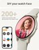Smart Watch(Answer/Make Calls), Smartwatch for Women Men IP68 Waterproof, 100+ Sport Modes Fitness Activity Tracker, Heart Rate/Sleep/Steps Monitor, Fitness Watch for Android iPhone, Starry Silver