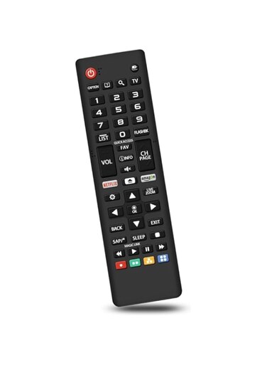 Replacement Remote Control for LG LED LCD Smart TV &ndash; Compatible with 32LJ550B, 43UJ62, 43UJ65, 43UJ6560, 49UJ65, 49UJ6560, 55LJ55, 55UJ6050, 55UJ6520, 55UJ6540, 55UJ6580, and More &ndash; Easy Setup