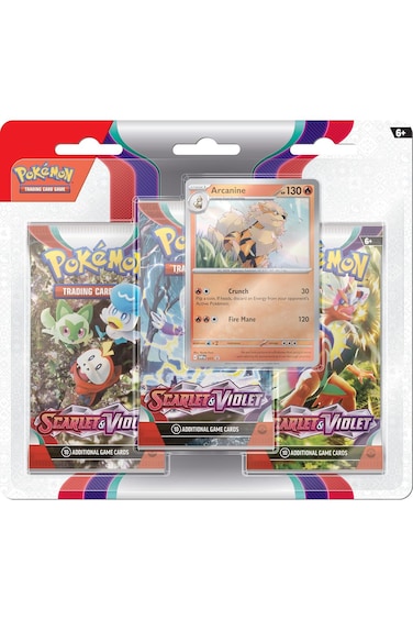 Pokemon TCG Scarlet &amp; Violet &nbsp;SV06 - 3 Pack Blister 189-85783