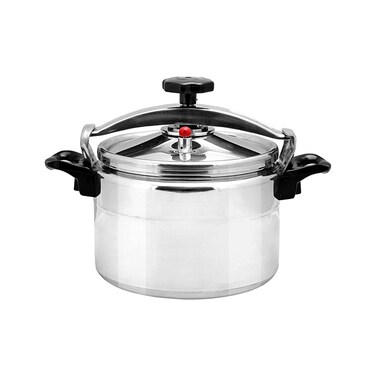 Aluminium Pressure Cooker 9.0 Litre, Heavy Duty, Fast Cooking - High-Quality Durable Construction, Even Heat Distribution, Easy to Clean, Perfect for Efficient and Healthy Home Cooking