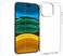 EXELLE Clear TPU Case for IPhone 14 Pro Max with A Glass Screen Protector 6.7 inch Shockproof Protective Case, Soft Scratch-Resistant Protection Case, Slim Transparent Thin Case for IPhone 14 Pro Max