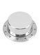 Minutes Mechanical Magnetic Timer Silver 8.5 x 4.5 x 8.5cm